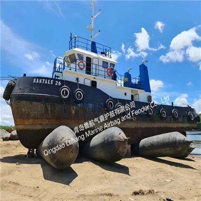 Krockkuddar av marina naturgummi